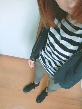 「CONVERSE（コンバース）のCONVERSE CVS ALL STAR HI（スニーカー）」を使った、９６３２さん（レディース・159cm）の秋コーディネート
