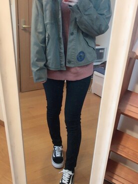 「アイテム（ブルゾン）」を使った、９６３２さん（レディース・159cm・30代）の春コーディネート