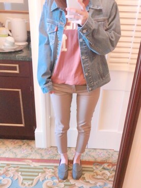 ９６３２さん（レディース・159cm）の春コーディネート