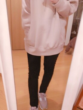 「エアーマックス 90」｜９６３２さん（レディース・159cm）の冬コーディネート