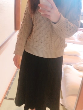 9632さん(レディース・159cm)の冬コーディネート