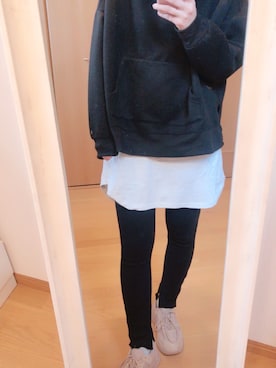 ９６３２さん（レディース・159cm）の冬コーディネート