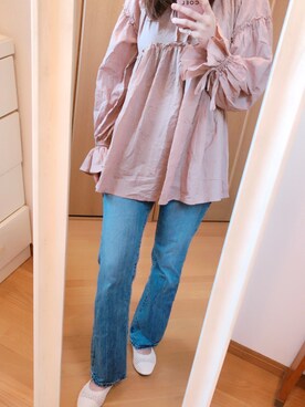 ９６３２さん（レディース・159cm）の春コーディネート