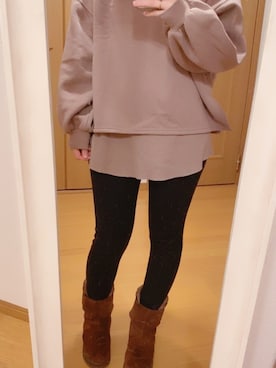 9632さん(レディース・159cm)の冬コーディネート