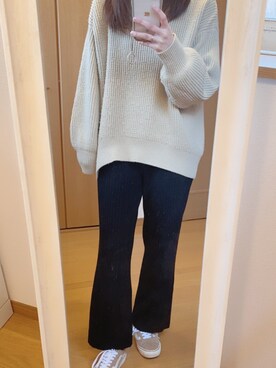 ９６３２さん（レディース・159cm）の冬コーディネート