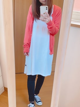 「reca（レカ）のアイテム（ワンピース/ドレス）」を使った、９６３２さん（レディース・159cm）の春コーディネート