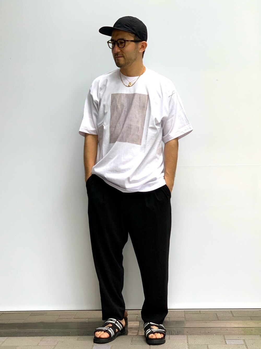 katsuyasuzukiさんの「【CLANE HOMME】アートTシャツ / 28105-0701（CLANE）」を使ったコーディネート
