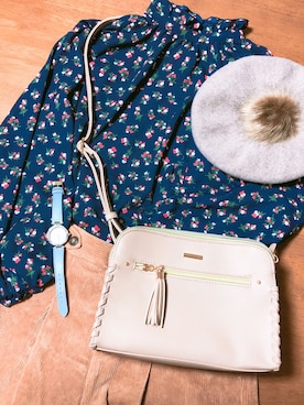 yuさん（レディース・156cm）の春コーディネート