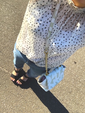 yuさん（レディース・157cm）の夏コーディネート