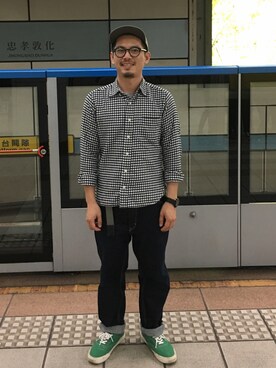 tsungpinlinさん（メンズ・166cm）の春コーディネート