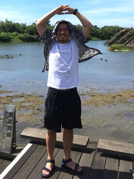 「TRIP」｜tsungpinlinさん（メンズ・166cm）の夏コーディネート