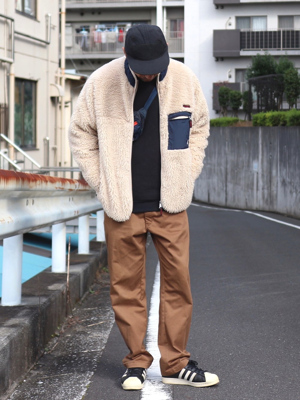 Gramicci×FREAK'S STORE/グラミチ 別注ボアフリースブルゾンを使った