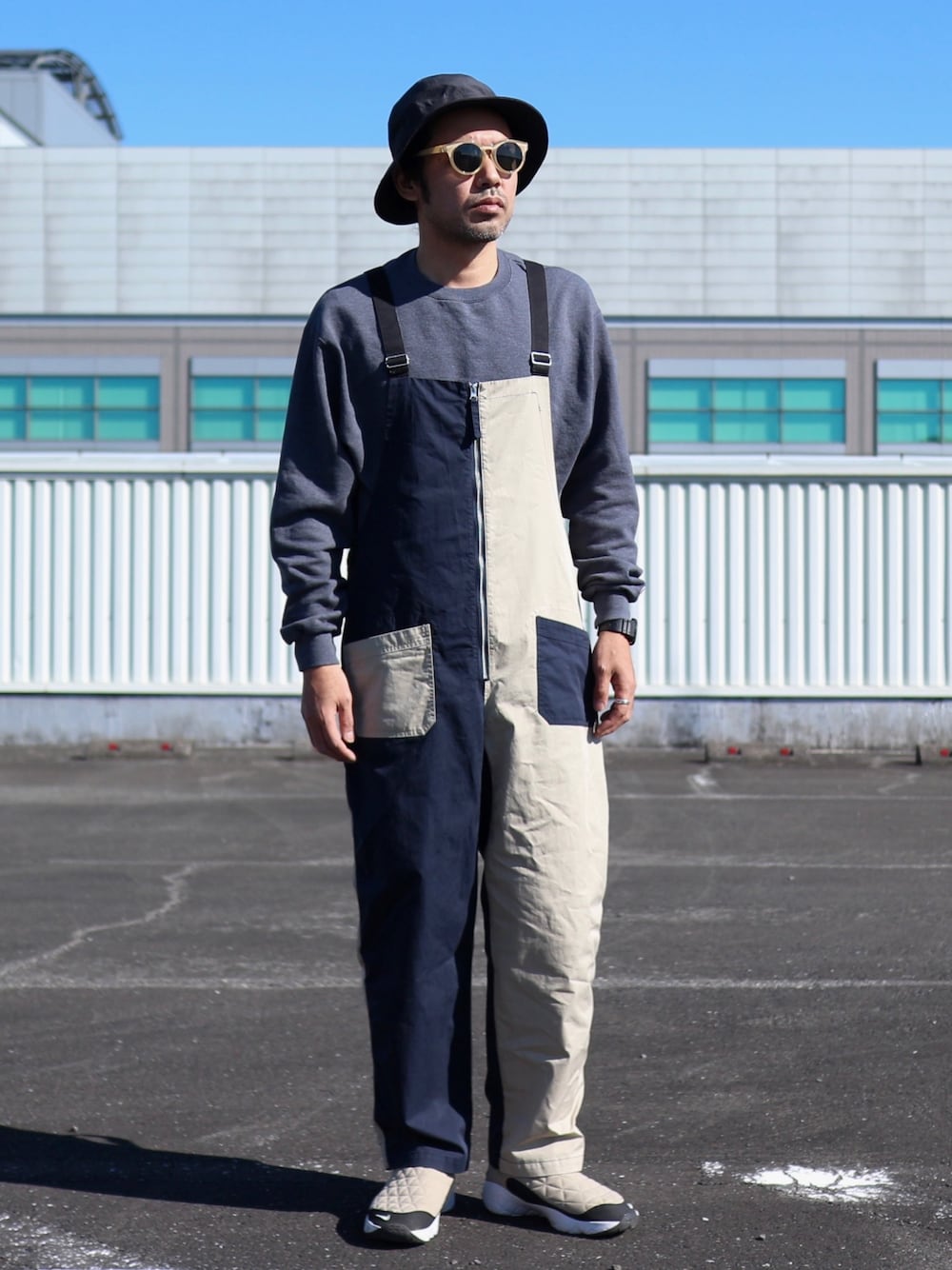 サロペット⁄オーバーオールを使った「nike acg」の人気