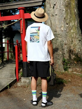 ぼんじりさん(メンズ・179cm)の夏コーディネート