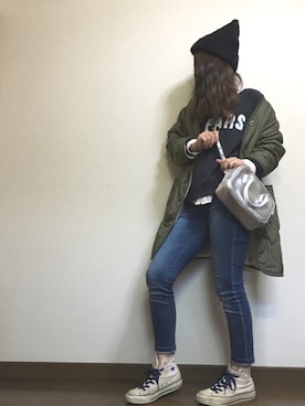 yumiさん（レディース・155cm）の冬コーディネート