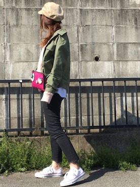 yumiさん（レディース・155cm）の春コーディネート