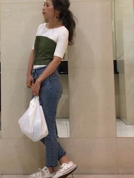 yumiさん（レディース・155cm）の夏コーディネート