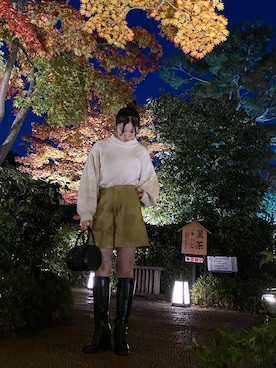 nenさん（レディース・155cm）の冬コーディネート