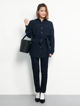 NOZOMI🌹さん（レディース・158cm）の冬コーディネート