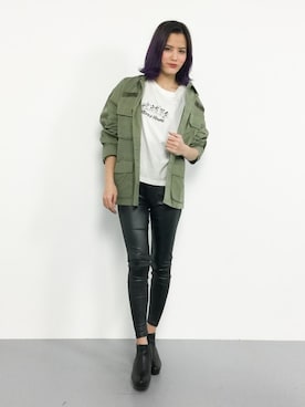 NOZOMI🌹さん（レディース・158cm）の春コーディネート