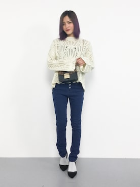 NOZOMI🌹さん(レディース・158cm)の春コーディネート