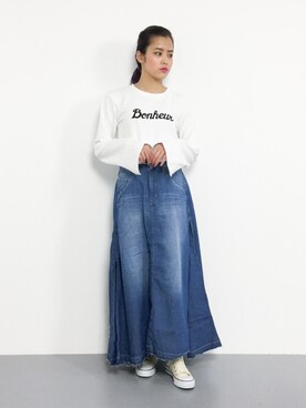 NOZOMI🌹さん(レディース・158cm)の春コーディネート