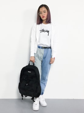 「KRIFF MAYER Lady's Collection（クリフメイヤーレディースコレクション）のアイテム」を使った、NOZOMI🌹さん（レディース・158cm）の春コーディネート