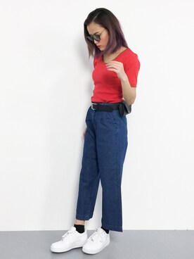 NOZOMI🌹さん(レディース・158cm)の春コーディネート