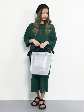 NOZOMI🌹さん（レディース・158cm）の春コーディネート