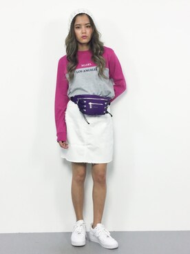 NOZOMI🌹さん（レディース・158cm）の春コーディネート