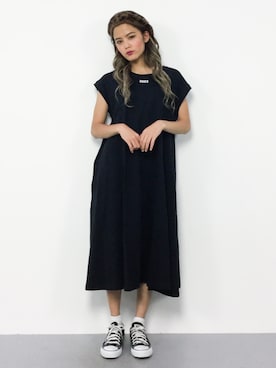 「USA」｜「アイテム（ワンピース/ドレス）」を使った、NOZOMI🌹さん（レディース・158cm）の春コーディネート