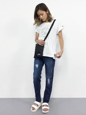 NOZOMI🌹さん（レディース・158cm）の春コーディネート