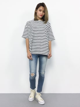 NOZOMI🌹さん(レディース・158cm)の春コーディネート