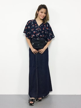 NOZOMI🌹さん（レディース・158cm）の春コーディネート