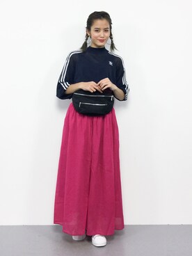 NOZOMI🌹さん（レディース・158cm）の夏コーディネート