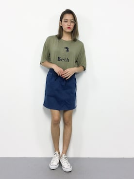 NOZOMI🌹さん（レディース・158cm）の夏コーディネート