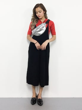 「Factor=（ファクターイコール）のアイテム（オールインワン・サロペット）」を使った、NOZOMI🌹さん（レディース・158cm）の夏コーディネート