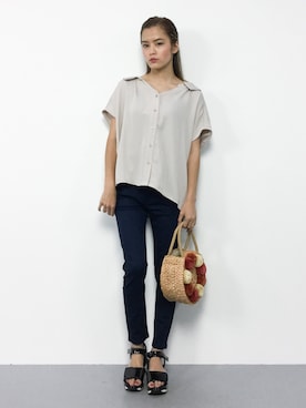 NOZOMI🌹さん（レディース・158cm）の夏コーディネート