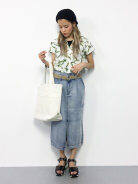 NOZOMI🌹さん（レディース・158cm）の夏コーディネート