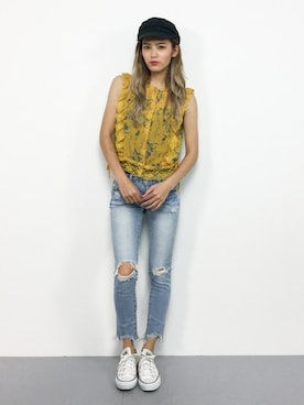 NOZOMI🌹さん（レディース・158cm）の夏コーディネート