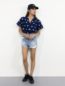 NOZOMI🌹さん（レディース・158cm）の夏コーディネート