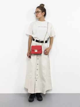 NOZOMI🌹さん（レディース・158cm）の夏コーディネート