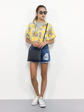 NOZOMI🌹さん（レディース・158cm）の夏コーディネート