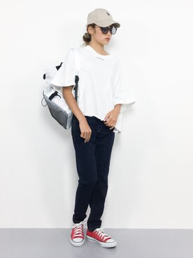 NOZOMI🌹さん（レディース・158cm）の夏コーディネート