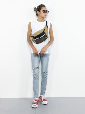 NOZOMI🌹さん（レディース・158cm）の夏コーディネート