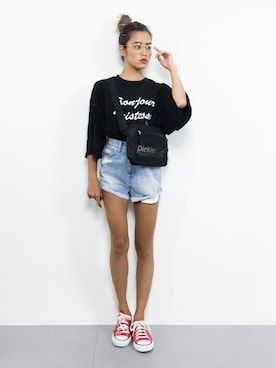 NOZOMI🌹さん（レディース・158cm）の夏コーディネート