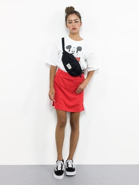 「ミッキー」｜NOZOMI🌹さん（レディース・158cm）の夏コーディネート