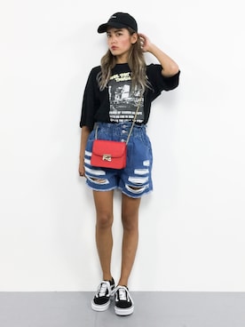 NOZOMI🌹さん（レディース・158cm）の夏コーディネート