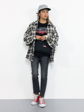 NOZOMI🌹さん（レディース・158cm）の夏コーディネート