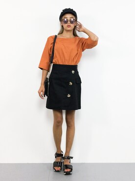 NOZOMI🌹さん（レディース・158cm）の夏コーディネート